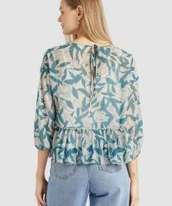 Khujo KLEMENTINA - Blusa - Light Blue, Mujer -KHUJO Tienda 5b31d2658e99471b884f5bb7e33980ab