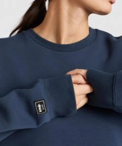 Khujo RAINE - Sudadera - Dark Blue, Mujer -KHUJO Tienda 5b961ca57f9d496bad06f9879b78264f