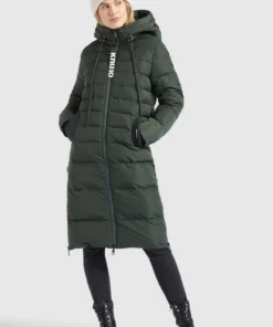 Khujo SONE LIGHT - Abrigo De Invierno - Dunkelgrün, Mujer