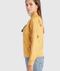 Khujo KALIA - Chaquetas Bomber - Beige/yellow, Mujer 10 Khujo KALIA - Chaquetas Bomber - Beige/yellow, Mujer -KHUJO Tienda 5bc6563546ec450e98627ca11eb014fa