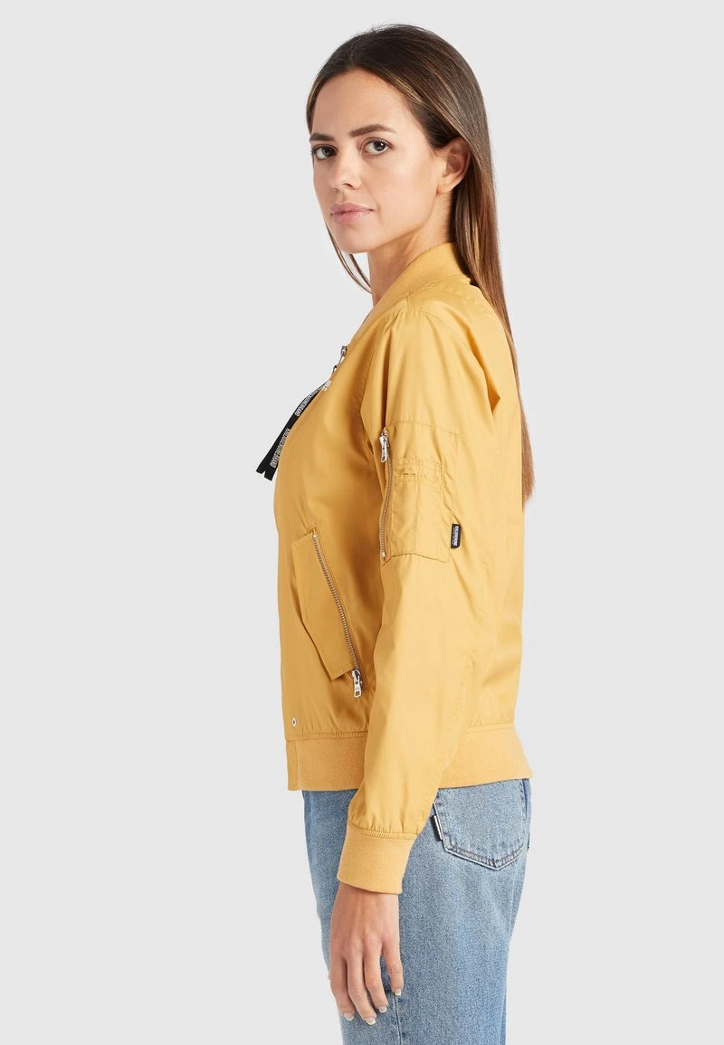 Khujo KALIA - Chaquetas Bomber - Beige/yellow, Mujer 4 Khujo KALIA - Chaquetas Bomber - Beige/yellow, Mujer - Imagen 4