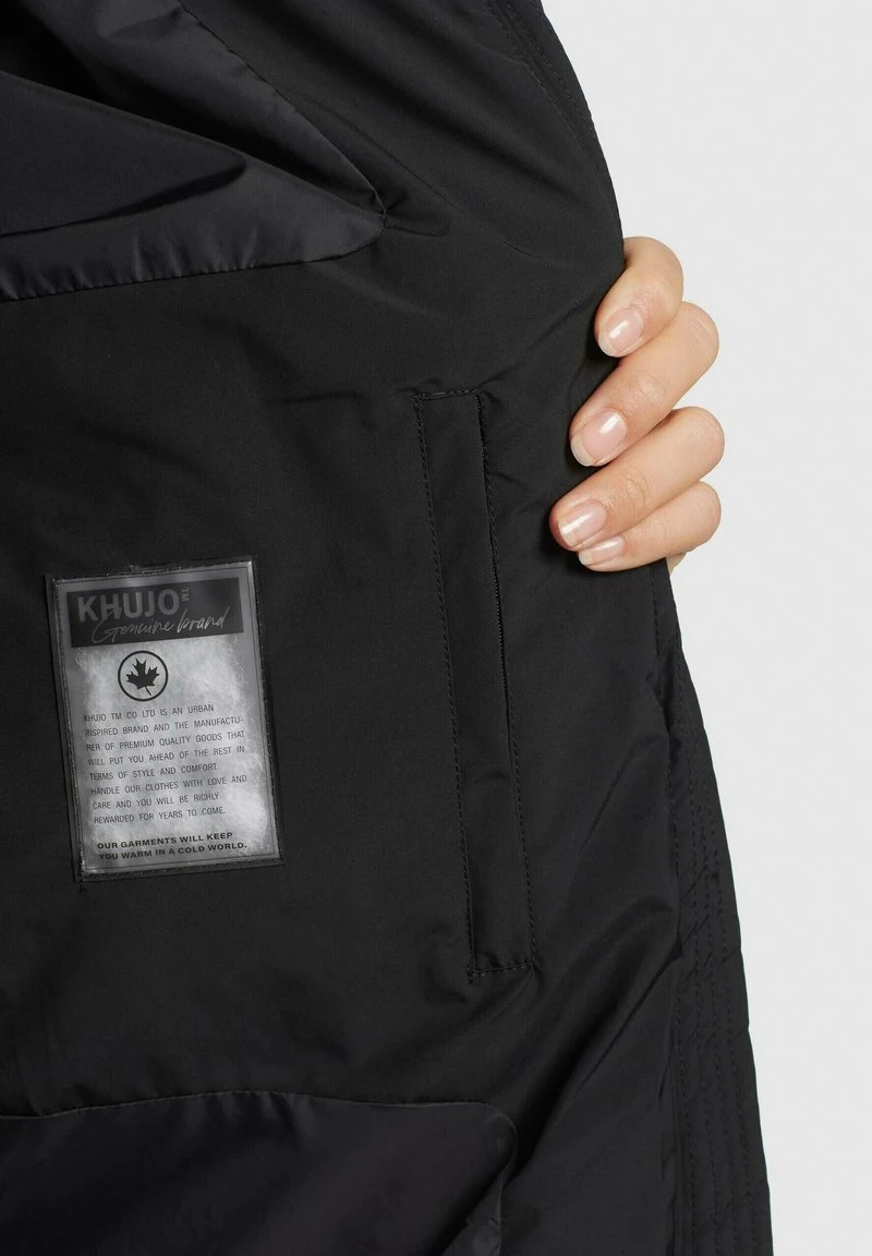 Khujo BINE - Abrigo De Invierno - Schwarz, Mujer 8 Khujo BINE - Abrigo De Invierno - Schwarz, Mujer - Imagen 8