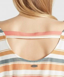 Khujo DOREEN - Vestido Largo - Mehrfarbig Gestreift, Mujer 5 Khujo DOREEN - Vestido Largo - Mehrfarbig Gestreift, Mujer -KHUJO Tienda 5c55f1cac8f6466996bfc14ef83943ef