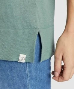 Khujo ALLMUT - Camiseta Básica - Mint, Mujer -KHUJO Tienda 5d2881be553e4b5ba10d944c90790471