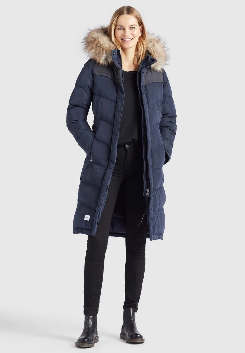 Khujo LUBECK LONG4 - Abrigo De Invierno - Blau, Mujer 2 Khujo LUBECK LONG4 - Abrigo De Invierno - Blau, Mujer - Imagen 2