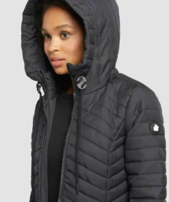 Khujo MANTEL TOOTS STRUCTURED - Abrigo De Invierno - Grau, Mujer -KHUJO Tienda 5d657999dbdd48009f2e0addbddae46a