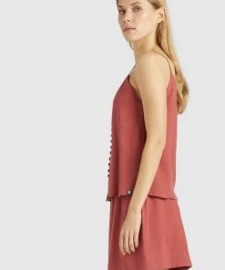 Khujo HANNI - Top - Red, Mujer -KHUJO Tienda 5d75ba894bad4da690fad8b302367a3a