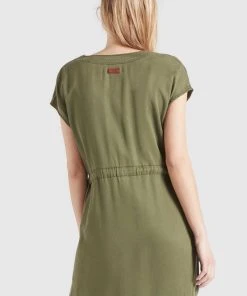 Khujo ANNELI - Vestido Vaquero - Khaki Gewaschen, Mujer 2 Khujo ANNELI - Vestido Vaquero - Khaki Gewaschen, Mujer -KHUJO Tienda 5deb8955c5b1467fa679622f2aba8a75