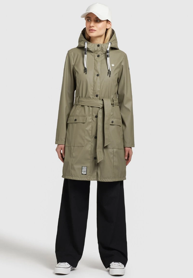 GLENNA - Impermeable - graugrün Khujo GLENNA - Impermeable - Graugrün, Mujer -KHUJO Tienda 5e2e1d91c8b342a9897c186ab301c1b9