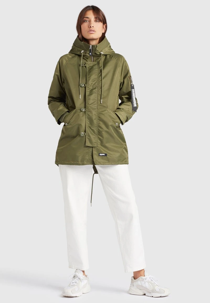 TIANA - Chaqueta fina - olive Khujo TIANA - Chaqueta Fina - Olive, Mujer -KHUJO Tienda 5eccad60e0cd4ef5a12a996571a6bae6