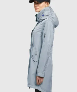 Khujo DAYES - Parka - Blaugrau Hell, Mujer 3 Khujo DAYES - Parka - Blaugrau Hell, Mujer -KHUJO Tienda 60d31f4158384d92818e1bd7ee0d295f