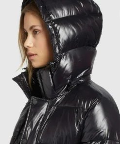 Khujo CORINNA SHINY - Abrigo De Invierno - Schwarz, Mujer 4 Khujo CORINNA SHINY - Abrigo De Invierno - Schwarz, Mujer -KHUJO Tienda 61342bd9810c40a7910af49873012294
