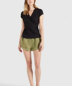 Khujo LETICIA - Camiseta Estampada - Schwarz, Mujer -KHUJO Tienda 613e36dbb53e45ca9058c983d37cab1c