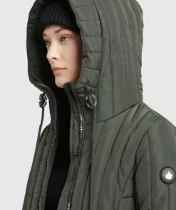 Khujo TWEETY PRIME5 LIGHT - Chaqueta De Entretiempo - Dunkelgrün, Mujer -KHUJO Tienda 6143d111d8ec4756b6e59acca3f6033a