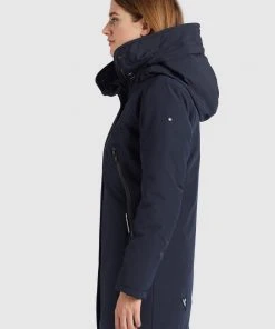 Khujo VIONA - Abrigo De Invierno - Dunkelblau, Mujer -KHUJO Tienda 621c7c57fc1c497baf15874e0edd17c6