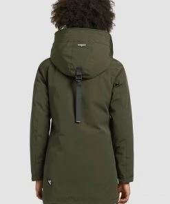 Khujo VIONA2 - Abrigo De Invierno - Dunkeloliv, Mujer 11 Khujo VIONA2 - Abrigo De Invierno - Dunkeloliv, Mujer -KHUJO Tienda 62a13a00ea4b4f6ca63cae52ee04a072