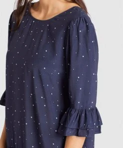 Khujo FREMA - Vestido Informal - Dark Blue, Mujer 4 Khujo FREMA - Vestido Informal - Dark Blue, Mujer -KHUJO Tienda 62d7d002c81f446daf526b76653c24ec