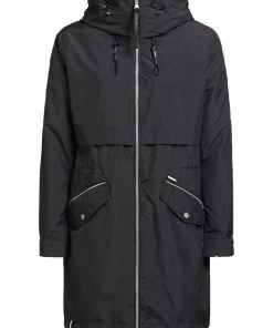 Khujo ARIANA - Parka - Schwarz, Mujer -KHUJO Tienda 63e65eaf11874148b7f410fa0593140c
