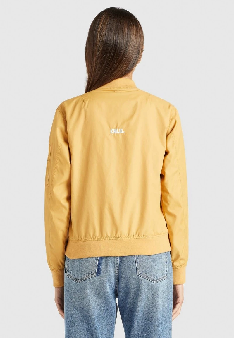Khujo KALIA - Chaquetas Bomber - Beige/yellow, Mujer 3 Khujo KALIA - Chaquetas Bomber - Beige/yellow, Mujer - Imagen 3