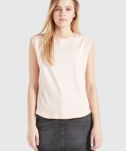 Khujo VIRGO - Top - Apricot, Mujer