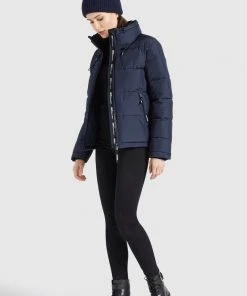 Khujo TUBA - Chaqueta De Invierno - Dunkelblau, Mujer -KHUJO Tienda 648c4152ddc244dfa13747269bb504f3
