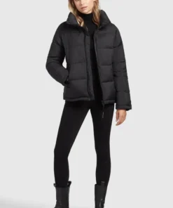 Khujo BLONDIE - Chaqueta De Invierno - Schwarz, Mujer -KHUJO Tienda 66ae5005541f4219a09462ca792b69a5