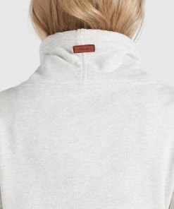 Khujo TEMPA - Jersey Con Capucha - Hellgrau Meliert, Mujer -KHUJO Tienda 66f9c8ec56cc4803b19c21c099910f67