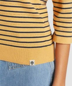 Khujo RAISA - Jersey De Punto - Yellow, Mujer -KHUJO Tienda 66fa31f0d30c4ea084f22a35a0b3b82d