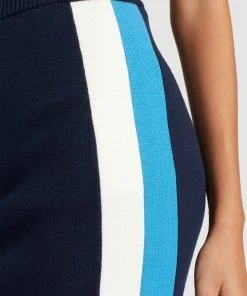 Khujo ROCK PRATA - Falda De Tubo - Blue/white, Mujer -KHUJO Tienda 6768d01a4ba7442d925b3adc327b740b