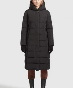 Khujo SILKE - Abrigo De Invierno - Schwarz, Mujer