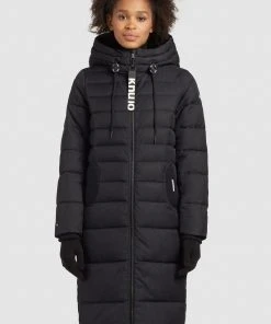 Khujo SONE STRUCTURED - Abrigo De Invierno - Schwarz, Mujer