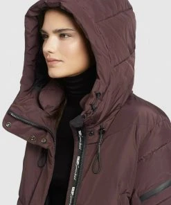 Khujo SONJE3 - Abrigo De Invierno - Weinrot, Mujer -KHUJO Tienda 6820f6a3e1be4aed88f8b4dc63dcc7f7