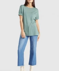 Khujo ALLMUT - Camiseta Básica - Mint, Mujer -KHUJO Tienda 68444ccd98c742bf9244013155760256