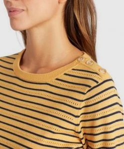 Khujo RAISA - Jersey De Punto - Yellow, Mujer -KHUJO Tienda 6979ae9de2894aaebaacc44cd68db6b2