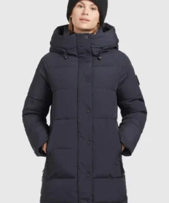 Khujo DORASI - Abrigo De Invierno - Dunkelblau, Mujer