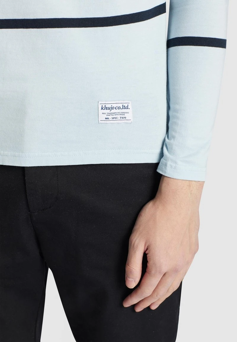 LUCIAN - Camiseta de manga larga - light blue Khujo LUCIAN - Camiseta De Manga Larga - Light Blue, Hombre -KHUJO Tienda 6b3e9b4dfaaa4e52b0bf625008bb73d0