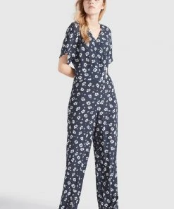 Khujo BORGIA - Mono - Blau-weiß Geblümt, Mujer 4 Khujo BORGIA - Mono - Blau-weiß Geblümt, Mujer -KHUJO Tienda 6bcf90c5ab4b4db2bea302b30675f206