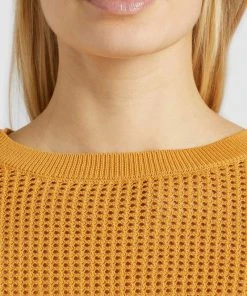 Khujo COSIMA - Jersey De Punto - Yellow, Mujer -KHUJO Tienda 6c3c86b9dde64f9a80ee54fa840cb243