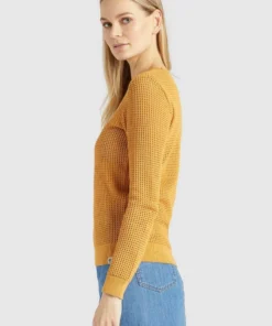 Khujo COSIMA - Jersey De Punto - Yellow, Mujer -KHUJO Tienda 6c5416855434464990f57d42307d6b49
