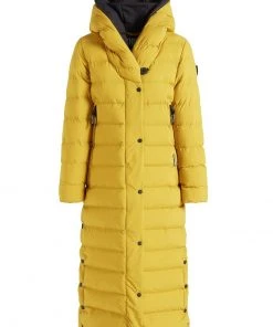 Khujo DIWANA MATT - Abrigo De Invierno - Gelb, Mujer -KHUJO Tienda 6c993d4a77a64022b68cfae07f841cf9