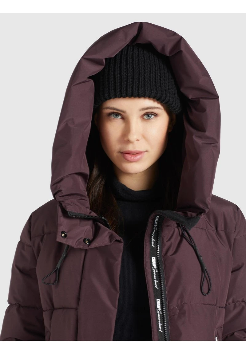 Khujo MANTEL SOULANI - Abrigo De Invierno - Weinrot, Mujer 4 Khujo MANTEL SOULANI - Abrigo De Invierno - Weinrot, Mujer - Imagen 4