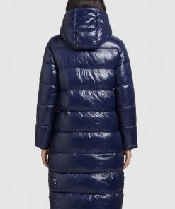 Khujo CORINNA SHINY - Abrigo De Invierno - Dunkelblau Glänzend, Mujer 2 Khujo CORINNA SHINY - Abrigo De Invierno - Dunkelblau Glänzend, Mujer -KHUJO Tienda 6df23a099dc64ce6bcbef2e55048aa6e