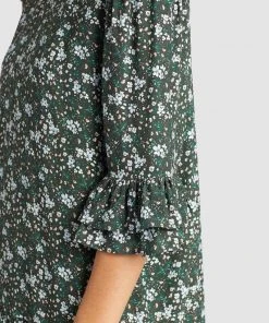 Khujo FREMA - Vestido Informal - Green, Mujer -KHUJO Tienda 6e802416d63c4f8d9ae9dda6d20c3dcc