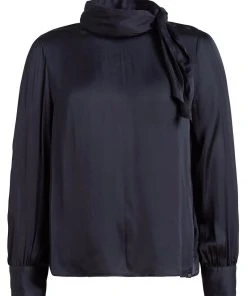 Khujo ASNAT - Blusa - Dark Blue, Mujer -KHUJO Tienda 6f2aa4627c854ac99f7b385c9077936a