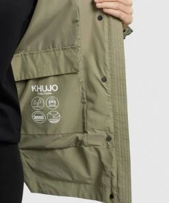 Khujo KAYA - Chaqueta Outdoor - Graugrün, Mujer -KHUJO Tienda 6f60eadd8e7d47b98d8ce4356d682320