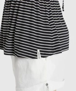 Khujo VALDA - Top - Schwarz-weiß Gestreift, Mujer -KHUJO Tienda 6fcd2357017f43d19864bb14161047bd