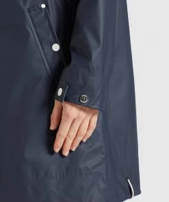 Khujo SOLEA2 - Impermeable - Dunkelblau, Mujer -KHUJO Tienda 6fe2bc919b544cd998a272df68db4cd4