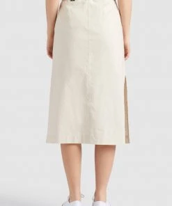 Khujo VARSHA - Falda Acampanada - Beige, Mujer -KHUJO Tienda 700b6ed459a14b23bfdfa0b60fd496cf