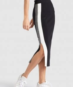 Khujo ROCK PRATA - Falda De Tubo - Black, Mujer -KHUJO Tienda 70253009e1f844be89431aafbe65f255