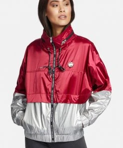 Khujo NABILA - Chaqueta De Entrenamiento - Red, Mujer